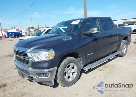 2021 Ram 1500 Lone Star 4X4 5'7 Box из США, поврежденный, VIN 1C6SRFFT3MN678096